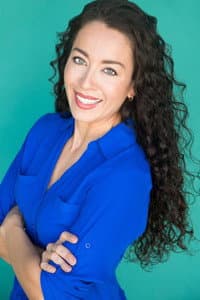 Sari Sanchez in Blue Evening