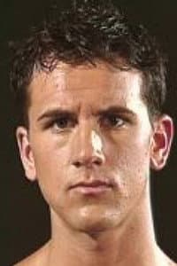 John Matthews in College Swim Team