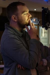 Patrick Crellin in The Auteur