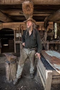 Eustace Conway in Mountain Men