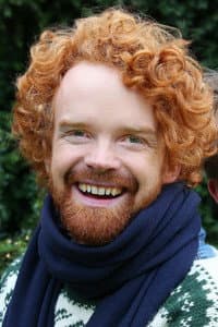 Mikkel Niva in Bukkene Bruse på badeland
