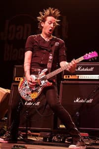 Dougie Needles in Joan Jett & the Blackhearts - Live at Jones Beach Long Island, NY 2016
