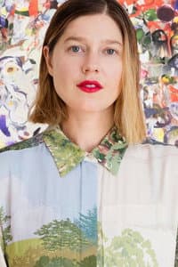 Petra Cortright in Curtains Up