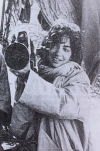 Jocelyne Saab in Sur le tournage de Nahla