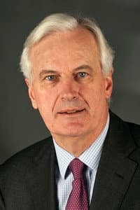 Michel Barnier in Cérémonie d'ouverture des 16èmes Jeux Olympiques d'hiver à Albertville