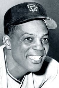 Willie Mays in A Giants History: The Tale of Two Cities