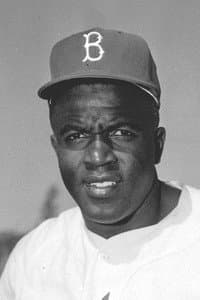 Jackie Robinson in The Jackie Robinson Story