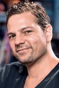 Gabriel Grieco in Lágrimas de fuego