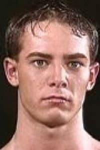 Michael Cummings in College Swim Team