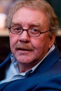 Michael Colgan in Battle Taxi