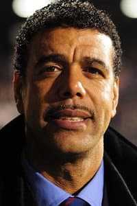 Chris Kamara in Warnock