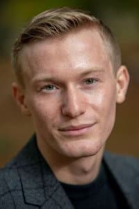 Albert Rosin Harson in Oktober dreng