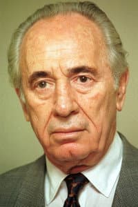 Shimon Peres in Never Stop Dreaming: The Life and Legacy of Shimon Peres