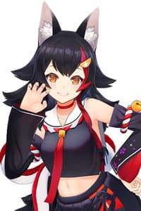 Ookami Mio in hololive 3rd fes. Link Your Wish Day 2