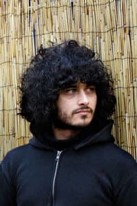Cedric Bixler-Zavala in Newbury Comics: Music for Your Eyes