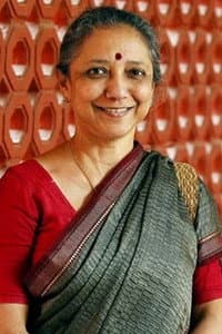 Leela Samson in Red Flower