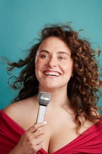Swann Périssé in La Murder Party d'Elodie Arnould au Festival Arcomik
