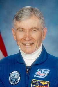John Young in Astronauts Gone Wild: An Investigation Into the Authenticity of the Moon Landings