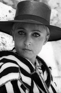 Laura Betti in Venise en hiver