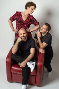 Trois cafés gourmands in Anniversaire surprise chez les Bodin's