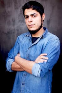 David Sainz in Luger
