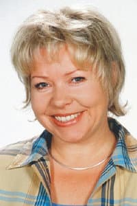 Daniela Hoffmann in Abschiedsdisco