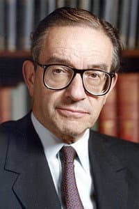 Alan Greenspan in Money, Fascism, and Some Sort of Acid