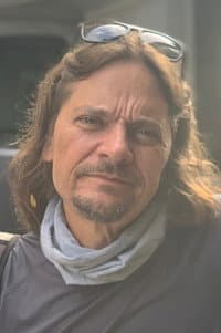 Jon Szalay in White Knuckle: The Story of the Motorcycle Cannonball