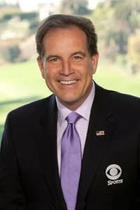 Jim Nantz in Finally Orange