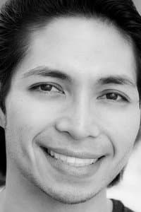 Gilbert Asuncion in Silver Stars on Red Velvet