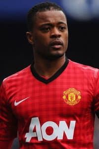 Patrice Evra in 1:1 Thierry Henry