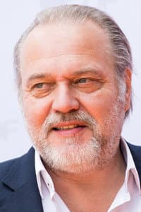 Jan-Gregor Kremp in Schnee in der Neujahrsnacht