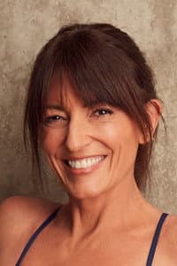 Davina McCall in Ariana Grande at the BBC