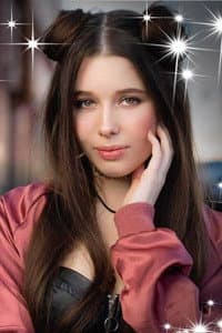 Trinity Wallin in Black Mask
