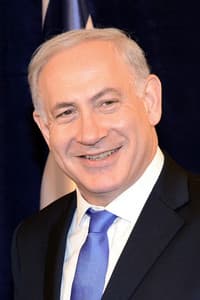 Benjamin Netanyahu in Never Stop Dreaming: The Life and Legacy of Shimon Peres