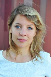 Sarah Bannier in Zoenen of schoppen