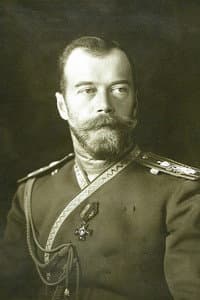 Czar Nicholas II of Russia in Histoire du soldat inconnu