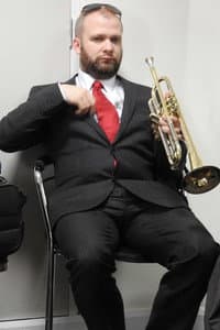 Joe Auckland in The Horne Section Television Programme
