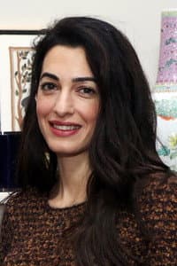 Amal Clooney in On Her Shoulders