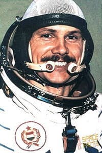Bertalan Farkas in Fliegerkosmonauten