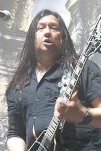 Eric Peterson in Testament - Hellfest 2023