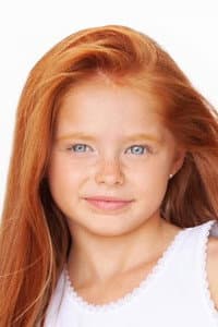 Kynlee Heiman in Red Lillies