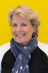 Sandi Toksvig in Odd Socks