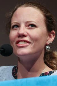 Sarah Harrison in Hacking Justice