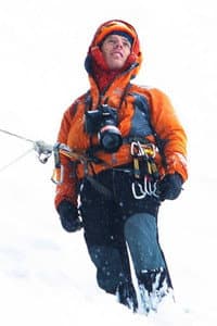 Pierre Chauffour in Les 4 Faces de l'Aiguille Verte