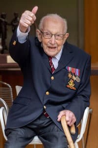 Captain Sir Tom Moore in The Life and Times of Captain Sir Tom