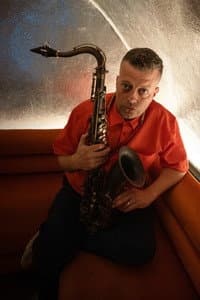 Mark Brown in The Horne Section Television Programme