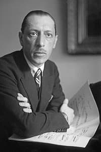 Igor Stravinsky in La mémoire des anges