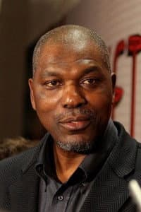 Hakeem Olajuwon in Mount Mutombo