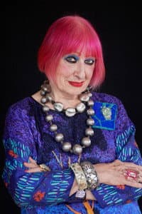 Zandra Rhodes in The British Guide to Showing Off